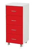 YAMAZEN �J�W���A���`�F�X�g(��40) MTW-9040CCA(RD/WH) ���b�h/�z���C�g