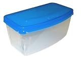 Mask Hard Case Box for Protecting Your Scuba or Snorkeling Mask ( Clear or Blue Top with Clear Bottom ) - cod. B000GQ42NE
