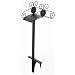 Liberty Garden Products 645 Ornamental 125-Foot Capacity Two Point Steel Garden Hose Stand Black