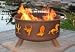 Patina Products F109 Western Cowboy Fire Pit With 5 Year Warranty