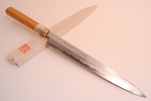 YOSHIHIRO  Hongasumi Damascus Sashimi SHIPPING