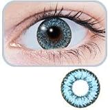 GEO CH-622 Nudy Colour 2-Tone Blue Circle Lens Soft Contact Lens (x1 PAIR)IMAGE