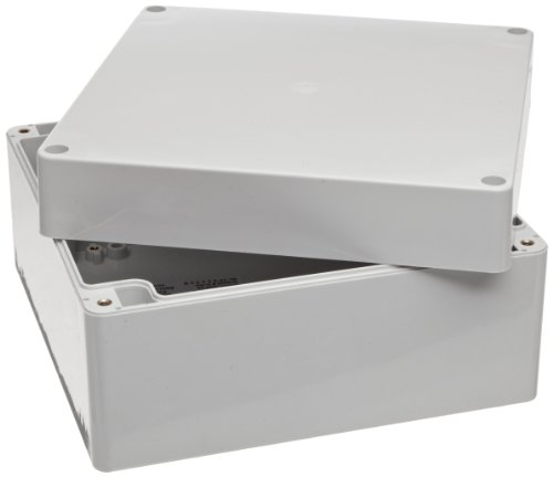 BUD Industries PN-1339 Polycarbonate Gray Finish