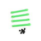 Traxxas Push Rod, Green (4), Hollow Balls (8): TRA7018A by Traxxas