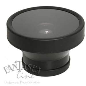 Fantasea 20mm Wide Angle Conversion Lens for Olympus, Canon, Fantasea & Other Housings with 46mm & 52mm Threads