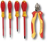 5pc Insulated Industrial Tool Set, Wiha 32983
