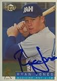Ryan Jones, Medicine Hat Blue Jays - Blue Jays Affiliate, 1994 Fleer Excel Autographed Card