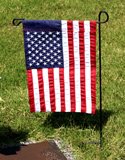 American Garden Size Applique Flag