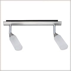 Paulmann 66339 Spotlights Astrid Balken 2x40W G9 Nickel satiniert/Satin 230V Metall/Glas