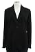 Ellen Tracy Black Notched Lapel Long Sleeve Blazer Jacket 18