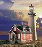 Walthers Gold Ribbon Series Kits Rocky Point Lighthouse w/Working Lights B000AM37XU