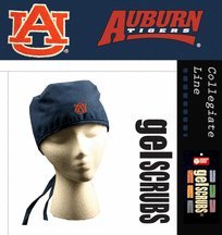 Auburn Tigers Scrub Style Cap from GelScrubs