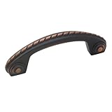 Amerock BP53470-ORB Allison Scroll Pull 3 inch Centers, Oil Rubbed Bronze