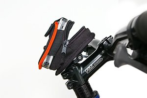 Bicycle Cell Phone Handlebar Bag on stem