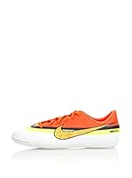 Nike Botas Fútbol Jr Mercurial Victory IV Cr Ic (Blanco / Naranja / Amarillo)