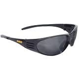 Dewalt DPG56B-2C Ventilator Black Frame Smoke Lens High Performance Protective Safety Glasses with Wraparound Frame