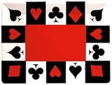 Card Night Rectangular Plastic Platter