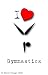 I Love Gymnastics Sheet of 21 Photo Gloss Stickers