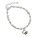 Jalapeno - Texas Czech Pearl Beaded Charm Bracelet [Jewelry]