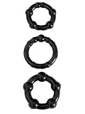 Gay Pride Rainbow Male Celebration Cock Ring 3 Pack