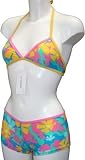 Speedo Girls Bella Boyleg 2 Piece Bikini Eden Multicoloured 32 14 Years