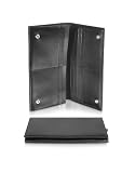 Giorgio Fedon 1919 Classica Collection - Black Calfskin Continental Wallet