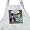 Super Hero Parody with Batman and Superman at the bar - Full Length Apron With Pockets 22w X 30l