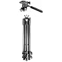 Manfrotto 190XDB 3 Section Aluminum Tripod with Manfrotto 390RC2 Pan & Tilt Head