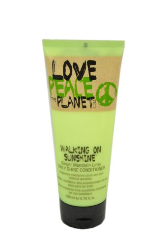 Tigi Love Peace and The Planet Walking On Sunshine Ginger Mandarin Lime Daily Shine Conditioner, 6.76-Ounce