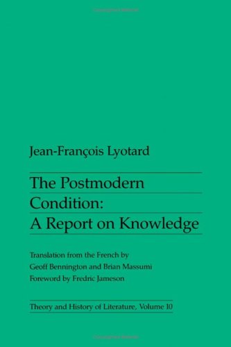 Postmodern Condition CB (Theory and history of literature)