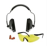 Walkers Game Ear Shooting Combo Kit with Muffs, Glasses and Plugs