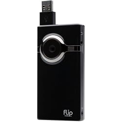 Flip MinoHD Camcorder, 60 Minutes (Black)