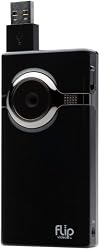 Flip MinoHD Video Camera - Black, 4 GB, 1 Hour (1st Generation) OLD MODEL