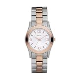 DKNY Silver Dial Two-tone Ladies Watch NY8232