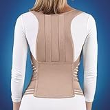 Product details for FLA 16-900600 Posture Control Brace Back Support Beige LATEX FREE LARGE