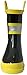 Little Boy's Black Fire Chief Rain Boots (Toddler / Little Kids)