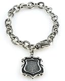 ExEx Shield Charm Bracelet