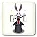 Boehm Graphics Cartoon - Cartoon Rabbit Magician - Light Switch Covers - double toggle switch