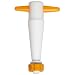 Kimble Kimax 41530F-2 PTFE 3-Way Stopcock Plug Stopper, 2mm Size (Case of 6)