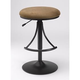 Hillsdale Furniture 4209-830 Venus Adjustable Backless Bar Stool by Hillsdale Furniture