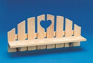 Toys: Garden Bench Wall Shelf