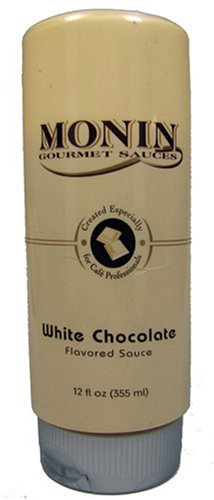 Monin Gourmet Sauces White Chocolate Sauce 12 Oz. by Monin