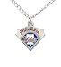 Philadelphia Phillies Chain Necklace & Enameled Pewter Pendant