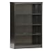 Sandusky Lee BQ10351352-09 Black Steel Powder Coat Snapit Bookcase with Adjustable Shelve, 52" Height x 34-1/2" Width x 13" Depth, 4 Shelves