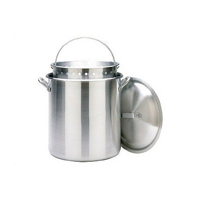 Aluminum Stockpot with Lid 100 Quart