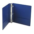 Wilson Jones Three-Ring Binder, Two-Inch Rings, 11 x 8-1/2 Inches, Dark Blue (W368-44NBL)