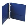 Wilson Jones Three-Ring Binder, Two-Inch Rings, 11 x 8-1/2 Inches, Dark Blue (W368-44NBL)