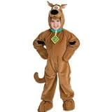 Scooby Doo Deluxe Plush Child Halloween Costume Size 12-14 Large