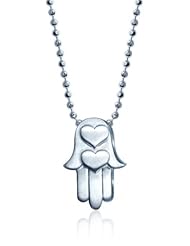 Alex Woo "Little Faith" Hamsa Hand Pendant Necklace