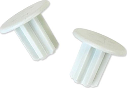 SuperSlide Wire White Shelf End Cap